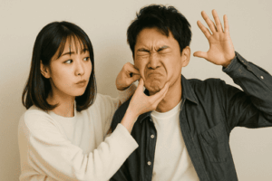 年下男性のサイン